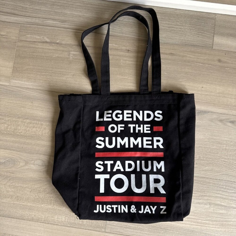 Legends Of The Summer Stadium Tour Justin Timberlake & Jay Z Tote Bag
